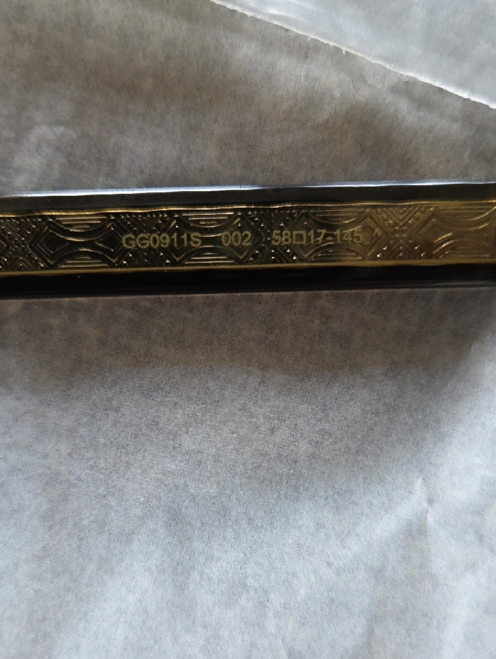 Gucci Brown Transparent Frame Sunglasses - Picture 10 of 16